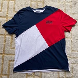 Red, White, and Blue Men’s Tommy Hilfiger Shirt